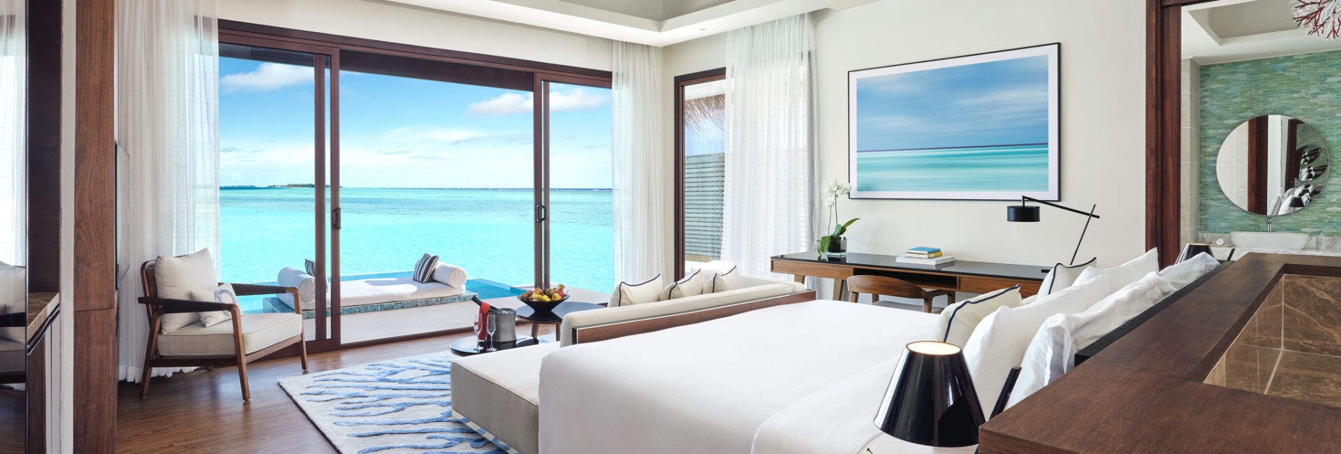 Niyama Private Islands - Over Pool Villa Bedroom