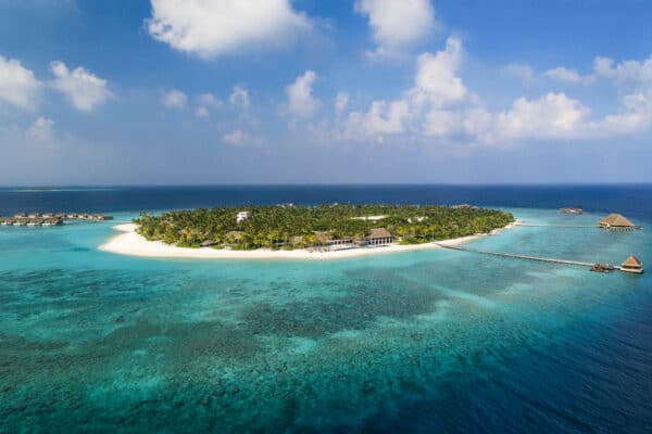 Velaa Private Island Aerial