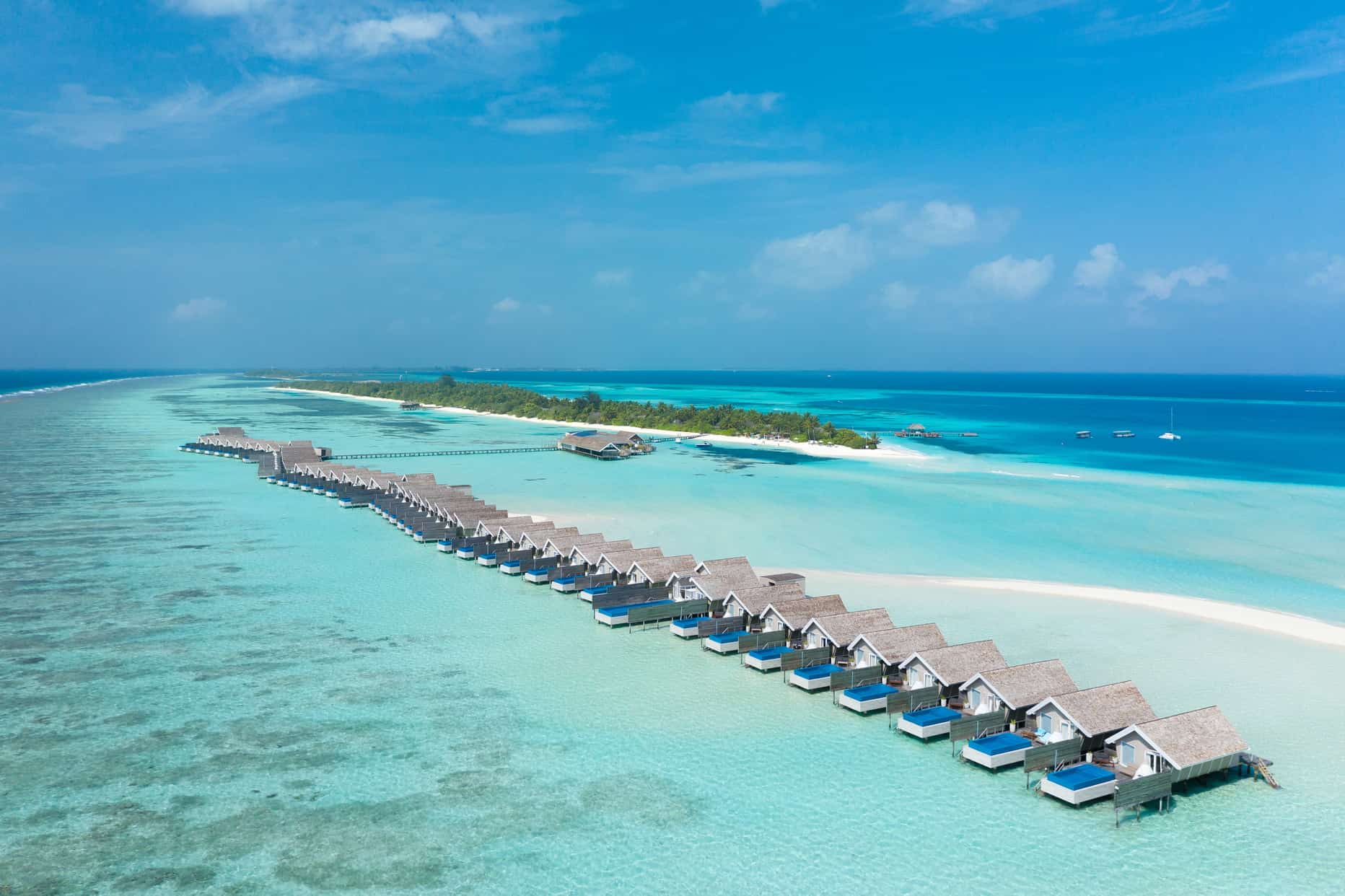 LUX South Ari - Aerial Romantic Pool Water Villas