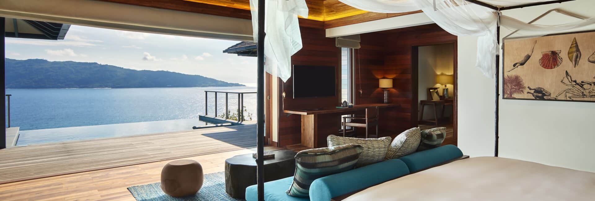 Six Senses Zil Pasyon-Schlafzimmer Pool Villa