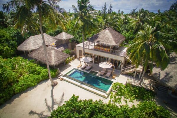 Six Senses Laamu - Two_Bedroom_Ocean_Beach_Aerial