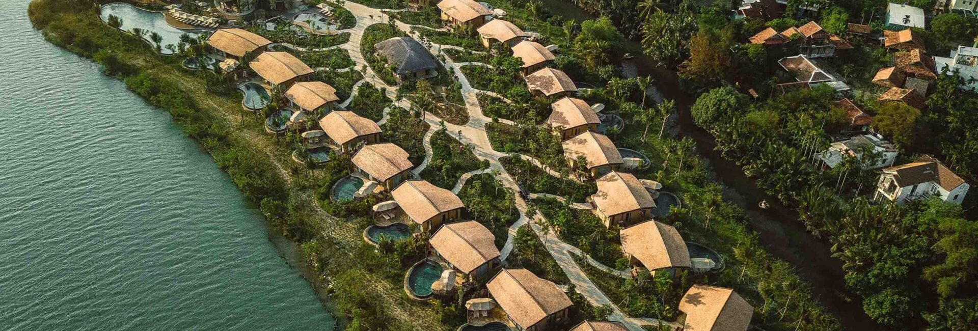 Namia River Retreat/ Drone view